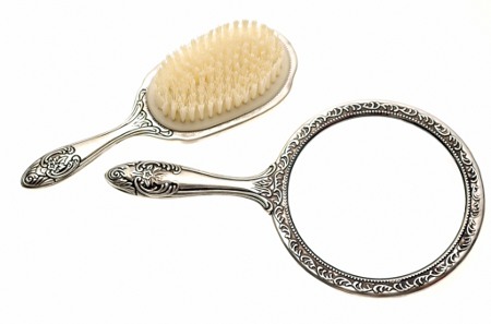 Silver plated mirror Silver plated mirror